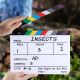Color Strip Film Slate Clapper Movie Slate Clapboard fr 4K SLR Camera Production
