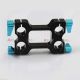 Riser Rod Clamp Railblock Block fr 15mm Rod Support Rail DSLR Rig Shoulder Pad